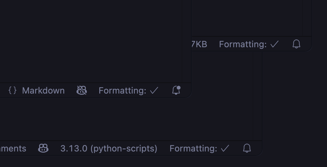 VS Code Border before